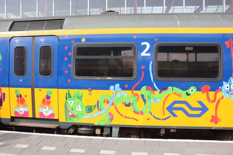 De droomtrein van Phileine / De Lieve Monstertrein